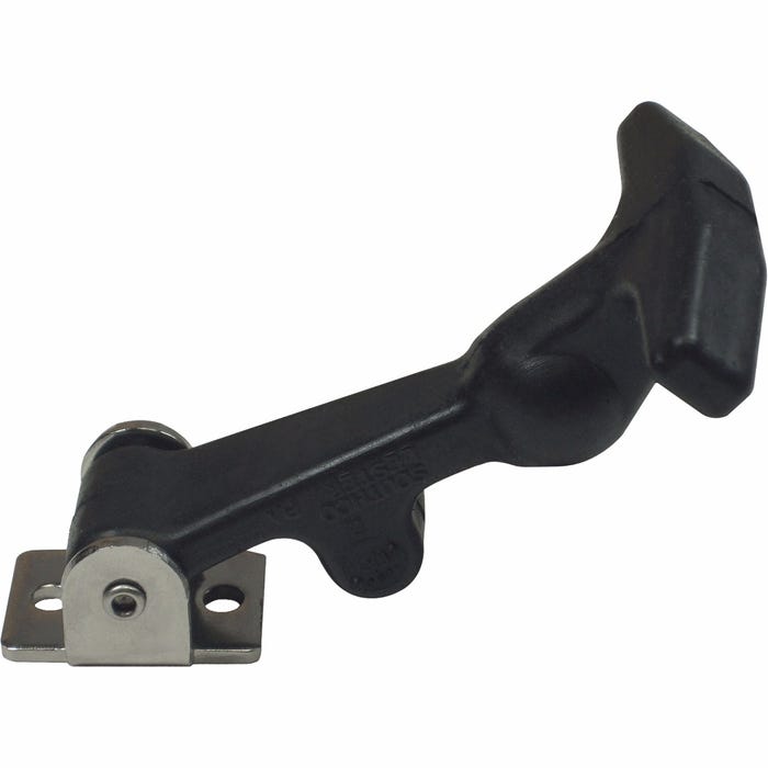 Flexible Handle Draw Latch with Stainless Mounting Catch 5.13" Flexible Handle Draw Latch with Stainless Mounting Catch 5.13"
