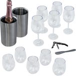 Wine Cabinet Accessory Kit - 10 Glass/2 Chiller