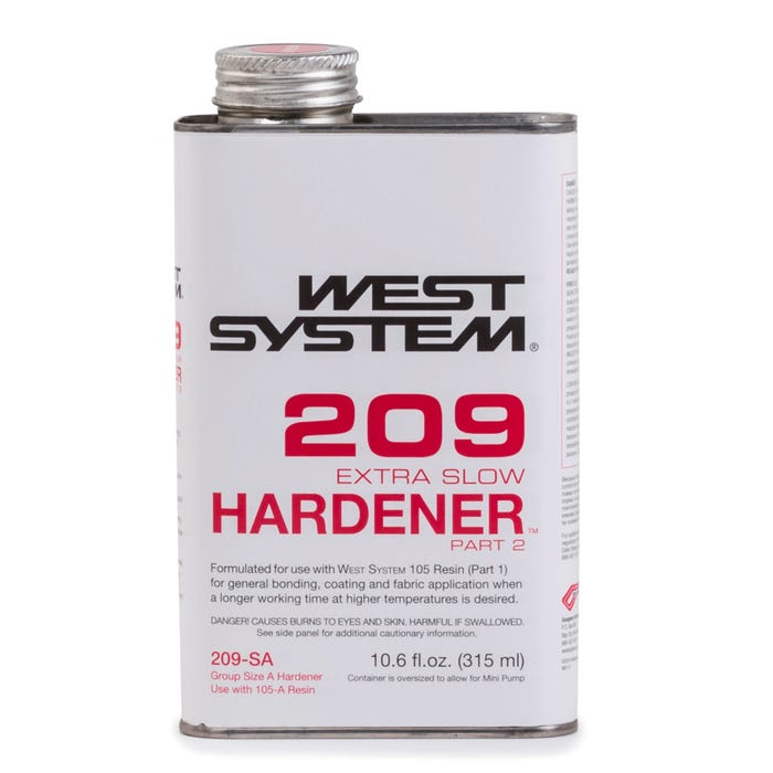 WEST SYSTEM 209 Extra Slow Hardener® WEST SYSTEM 209 Extra Slow Hardener®