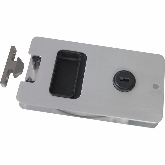 Aluminum Cabin Door Latch 5.25" x 2.875" Modified Style B Aluminum Cabin Door Latch 5.25" x 2.875" Modified Style B