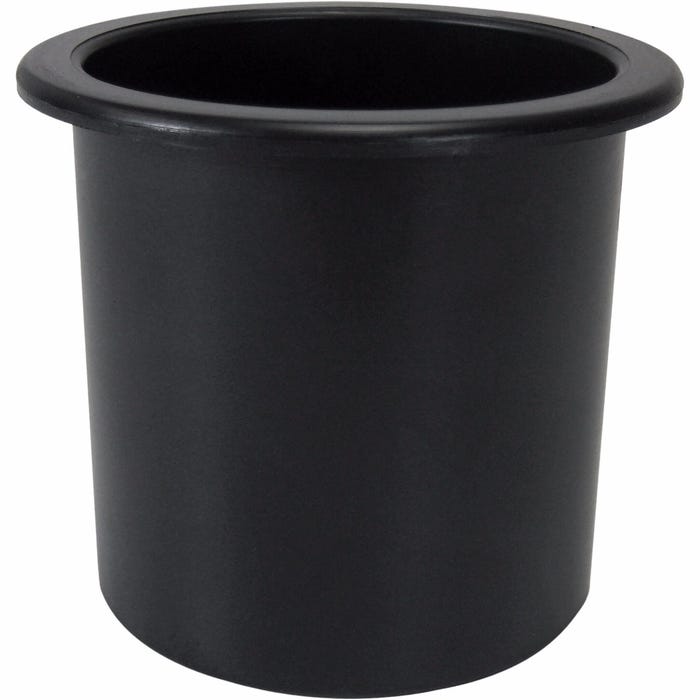 3.4" Black Plastic Cup Holder 3.4" Black Plastic Cup Holder