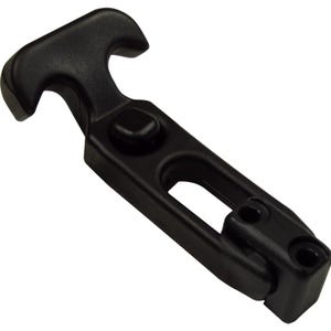Black Rubber Draw Latch Front Mounting