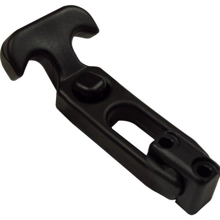 Black Rubber Draw Latch Front Mounting Black Rubber Draw Latch Front Mounting
