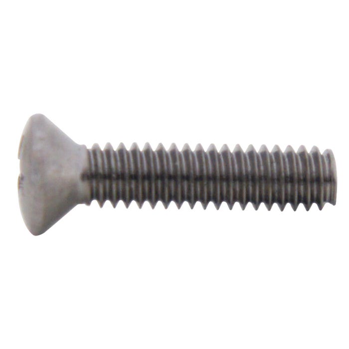 Chrome Plated Stainless Steel Machine Screws - 1/4 x 20 Oval Head Bolts Chrome Plated Stainless Steel Machine Screws - 1/4 x 20 Oval Head Bolts