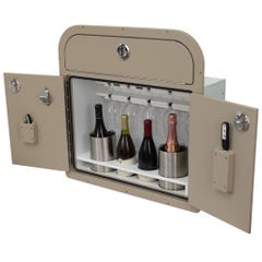Pontoon Lounge Backrest Wine Storage Cabinet