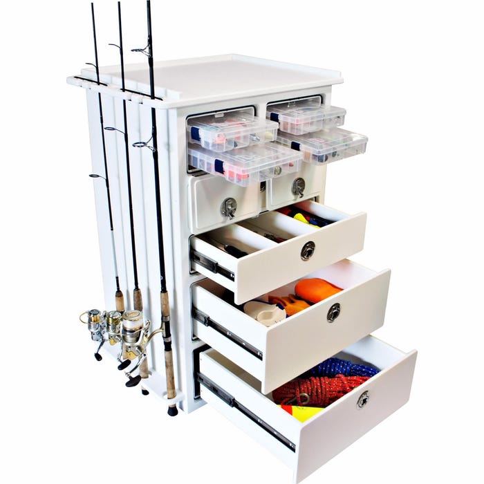 Premium 4 Drawer Dock Storage Box Premium 4 Drawer Dock Storage Box