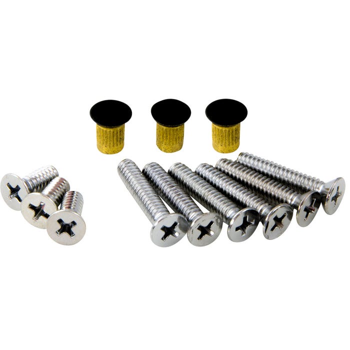 Boat Sliding Door Hardware Kit with Black Flush Nuts Boat Sliding Door Hardware Kit with Black Flush Nuts