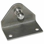 Stainless Steel Reverse Angled Mounting Bracket 2" x 1"