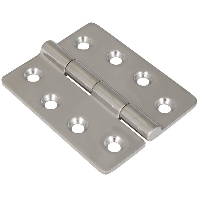 Stainless Steel Surface Mounting Butt Hinge 3.2" x 3.92" Stainless Steel Surface Mounting Butt Hinge 3.2" x 3.92"