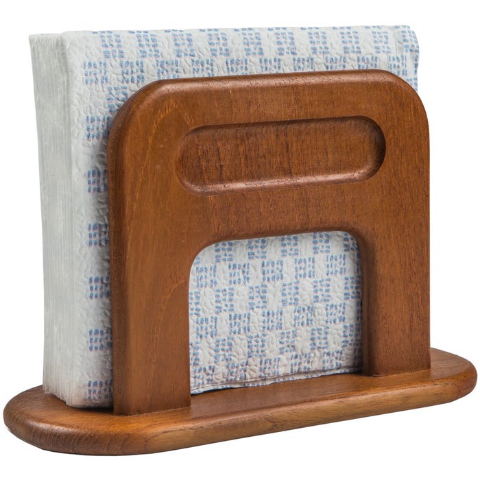 Teak Traditional Napkin Holder Teak Traditional Napkin Holder