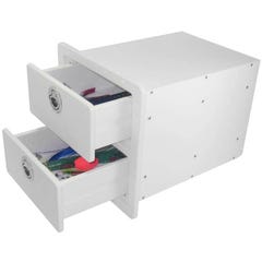 Two Drawer Storage Unit