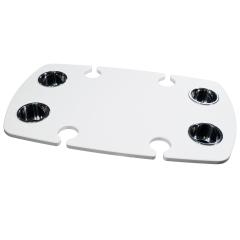Pontoon Party Table with Wine Holders
