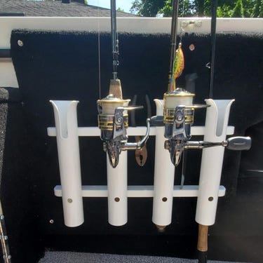 Fishing Rod Rack Vertical Holder Horizontal Wall Mount Boat Pole