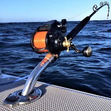 Boat sales fishing rods