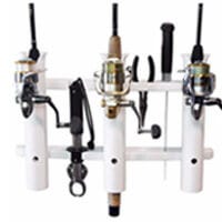 Fishing rod holders and racks