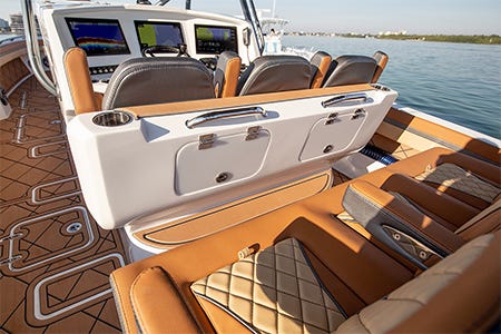 acrylic has a glossy finish that is more aesthetic than starboard