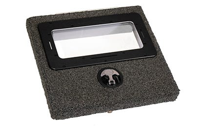 new livewell viewport window design for convenient bass fishing