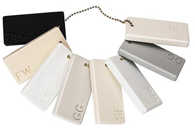starboard comes in a variety of colors
