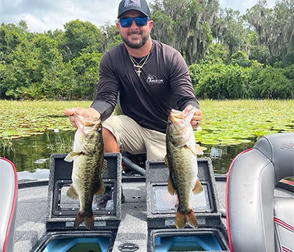  innovative livewell viewport allows for fisherman to easily check the status of their catch