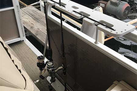 Pontoon Boat Rod Storage Solutions