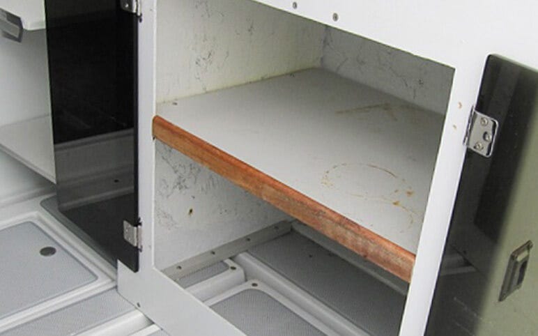 original boat storage cabinet